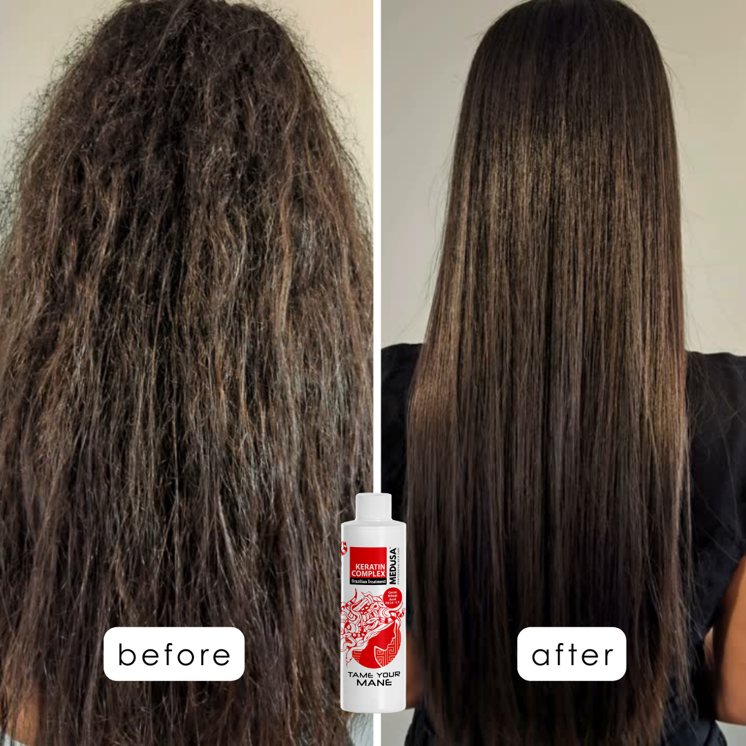 Brazilian Keratin Straightening Treatment - The FULL MONTY Kit