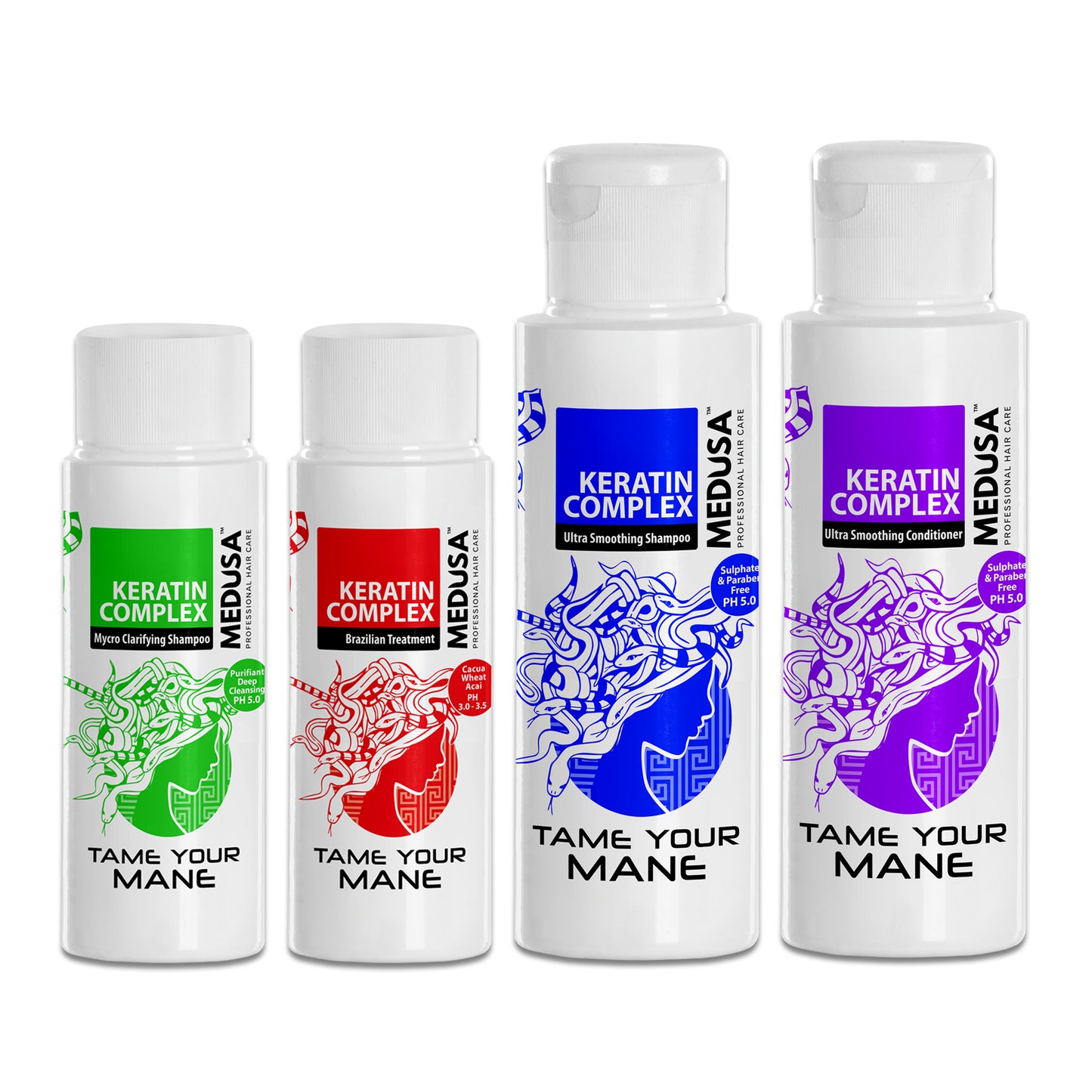 Brazilian Keratin Straightening Treatment - The MINI Mane Tamer Kit