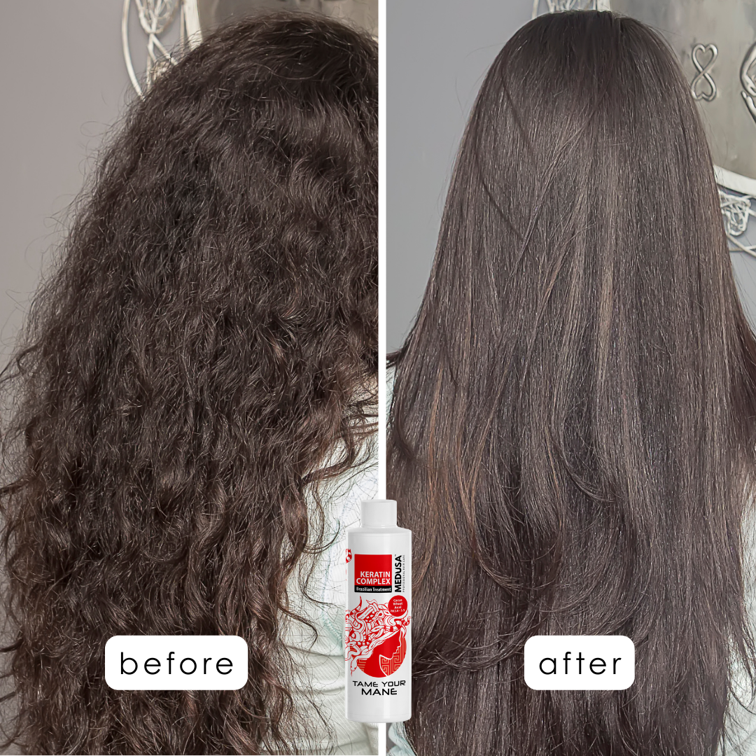 Brazilian Keratin Straightening Treatment - The FULL MONTY Kit