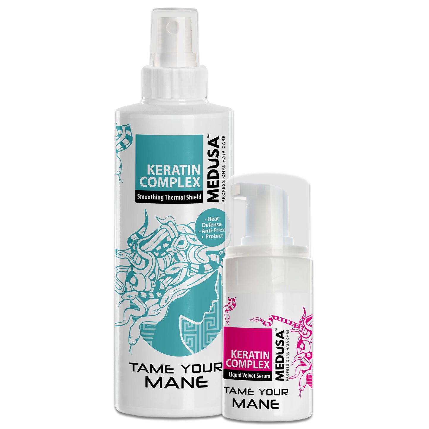 Smoothing Thermal Shield & Liquid Velvet Serum Set