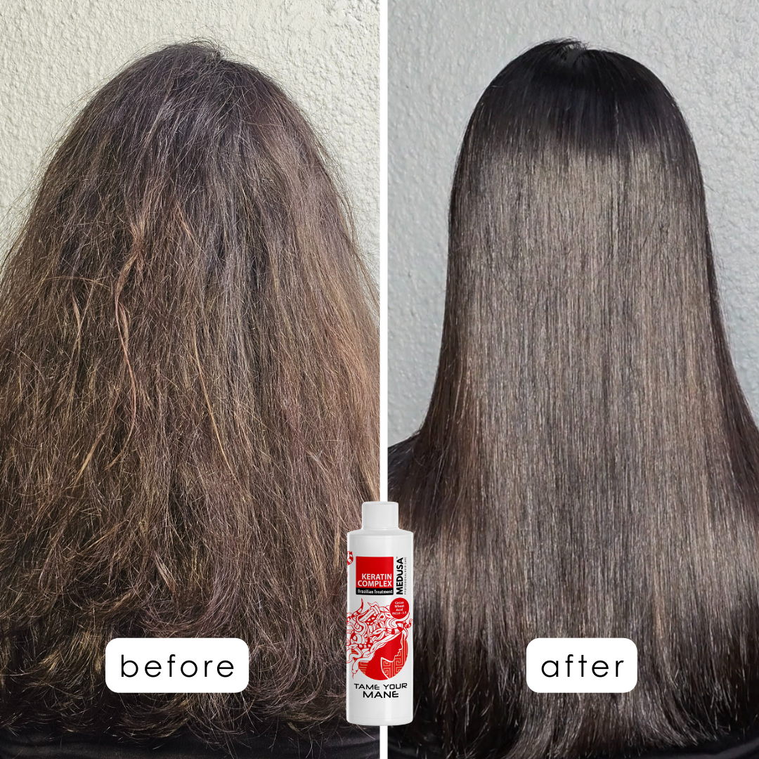 Brazilian Keratin Straightening Treatment - The FULL MONTY Kit