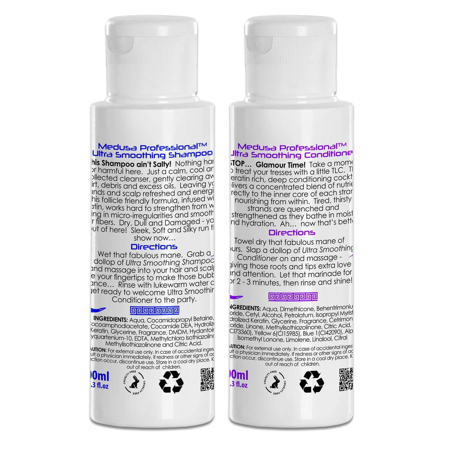 Ultra Smoothing Keratin Shampoo & Conditioner Set