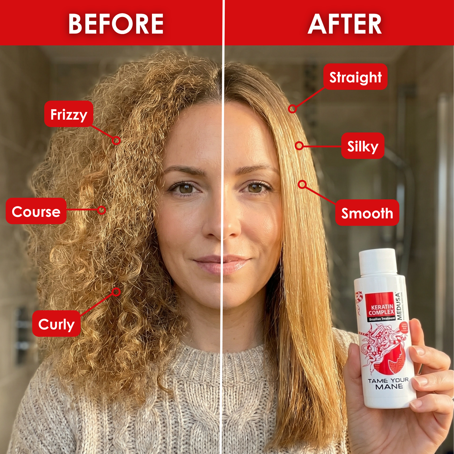 Brazilian Keratin Straightening Treatment