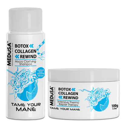 Hair Botox Treatment product in sleek packaging, designed to restore and revitalize damaged hair.