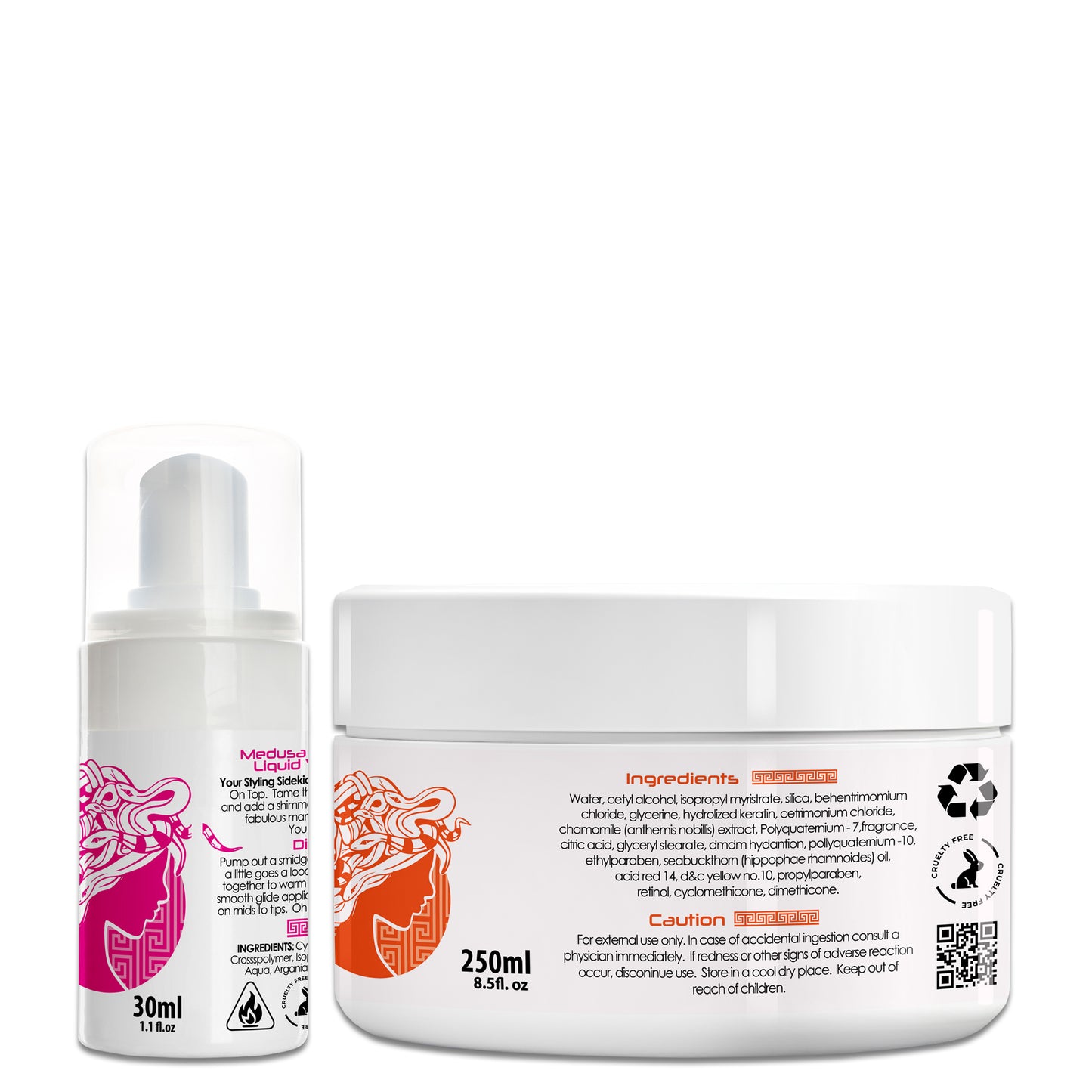 Intense Keratin Masque & Liquid Velvet Serum Set